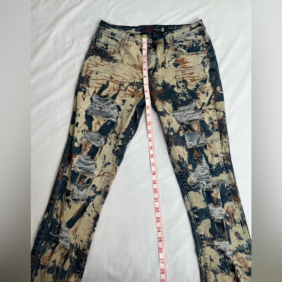 MYSTIQ Women's Jeans Size 9 Ladies  Distressed - Picture 7 of 9